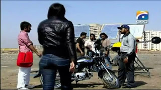 Daily Motion_ Ayesha Omer- Riding a Motorcycle